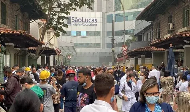 Incêndio atingiu hospital no Rio