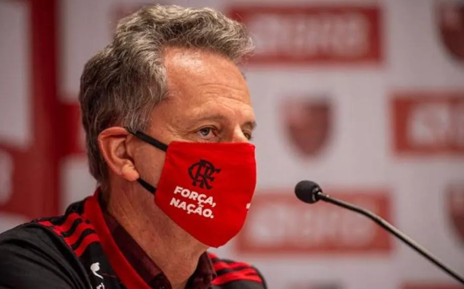 Rodolfo Landim, presidente do Flamengo, deve se manifestar em breve