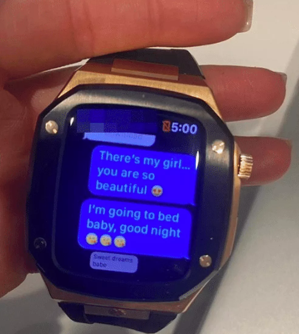 Mulher descobre traição de namorado pelo smartwatch dele