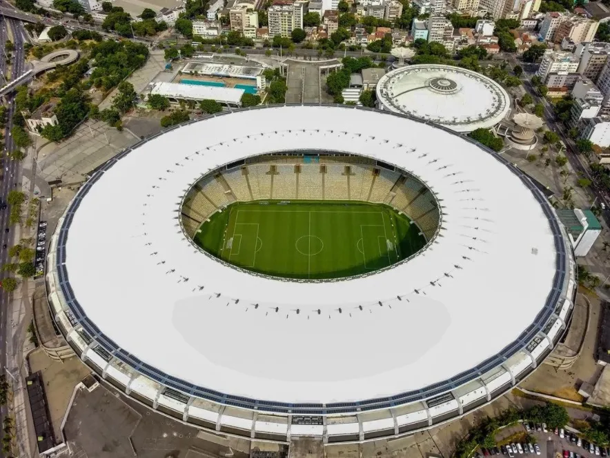 O estádio irá sediar partidas de Fluminense e Vasco