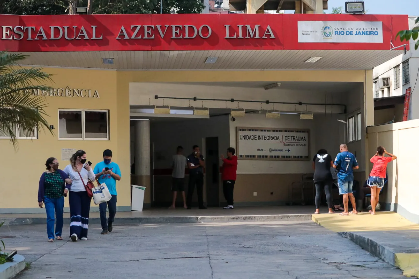 Fachada Hospital Estadual Azevedo Lima Niterói