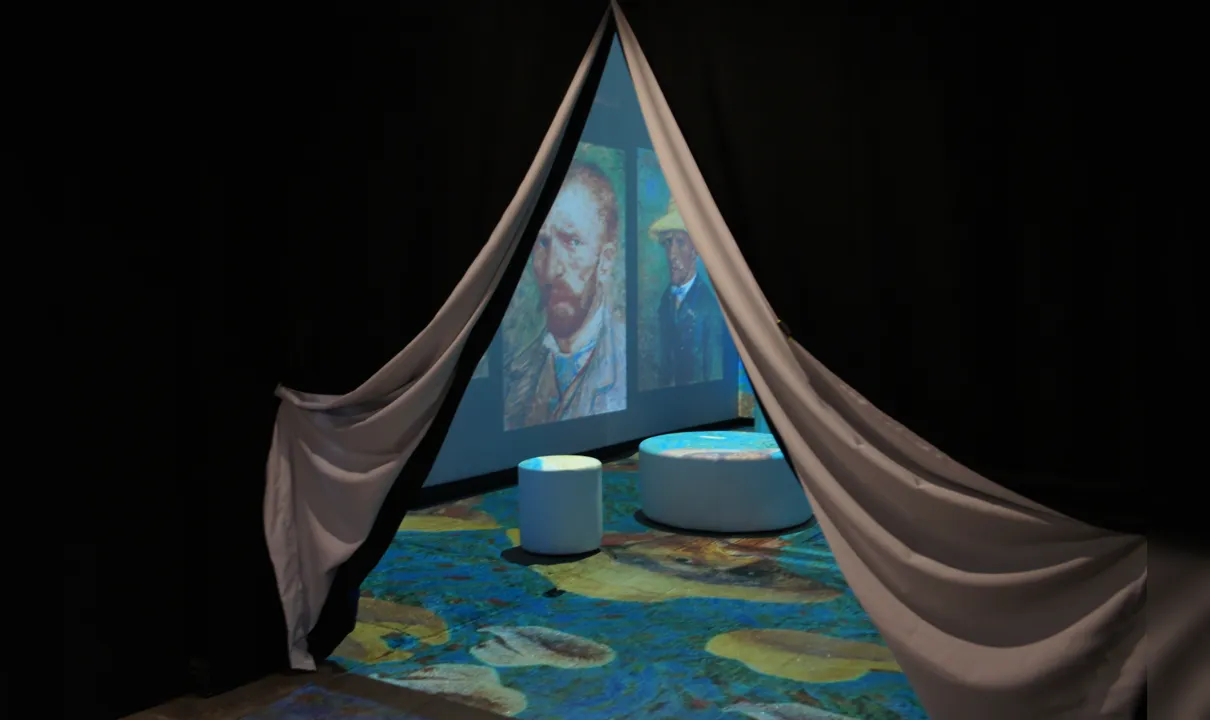 A mostra multimídia “Van Gogh e seus Contemporâneos - Exposição Imersiva”, que está em cartaz na Casa França-Brasil, vem até Niterói
