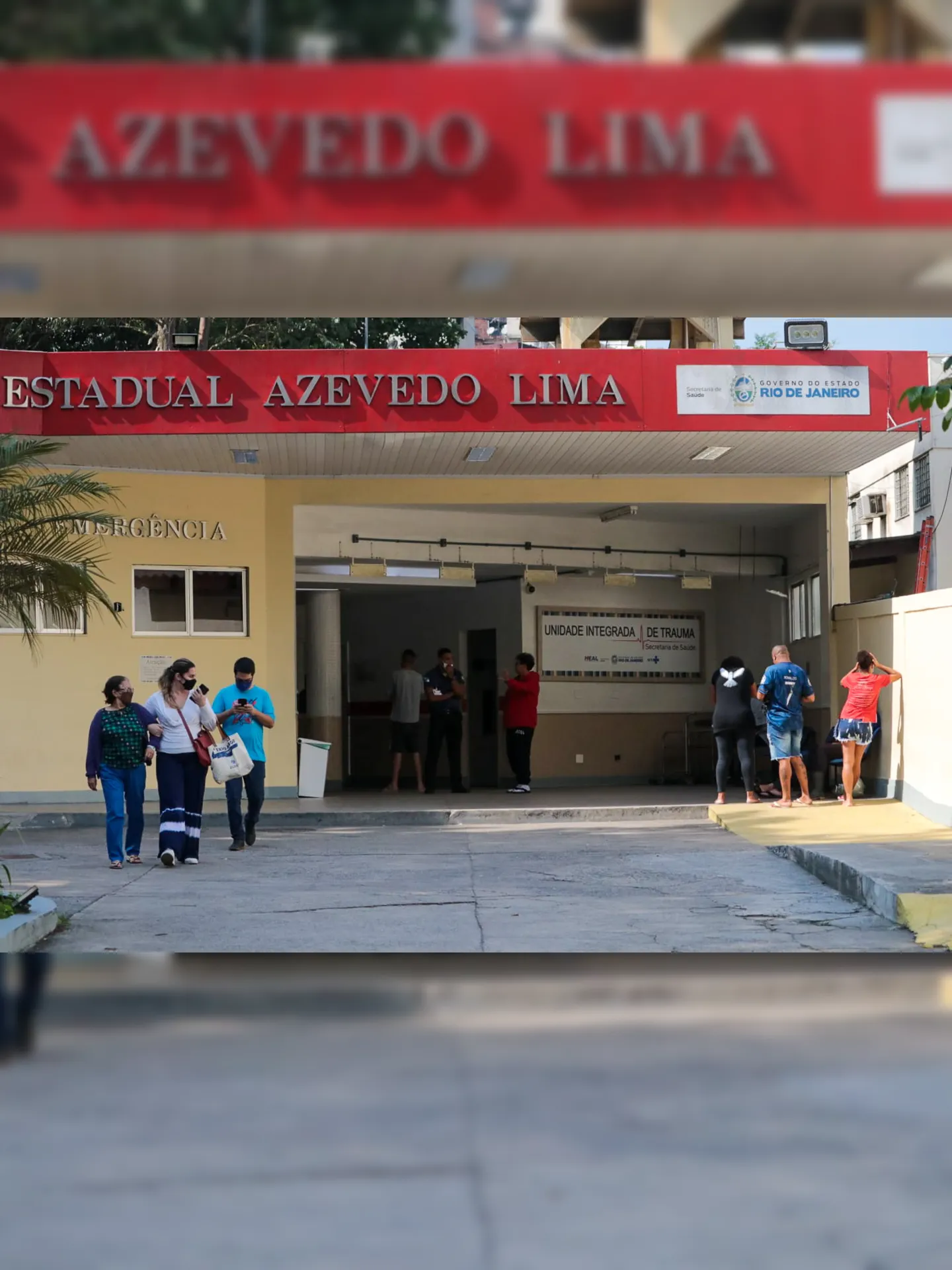 Fachada Hospital Estadual Azevedo Lima Niterói