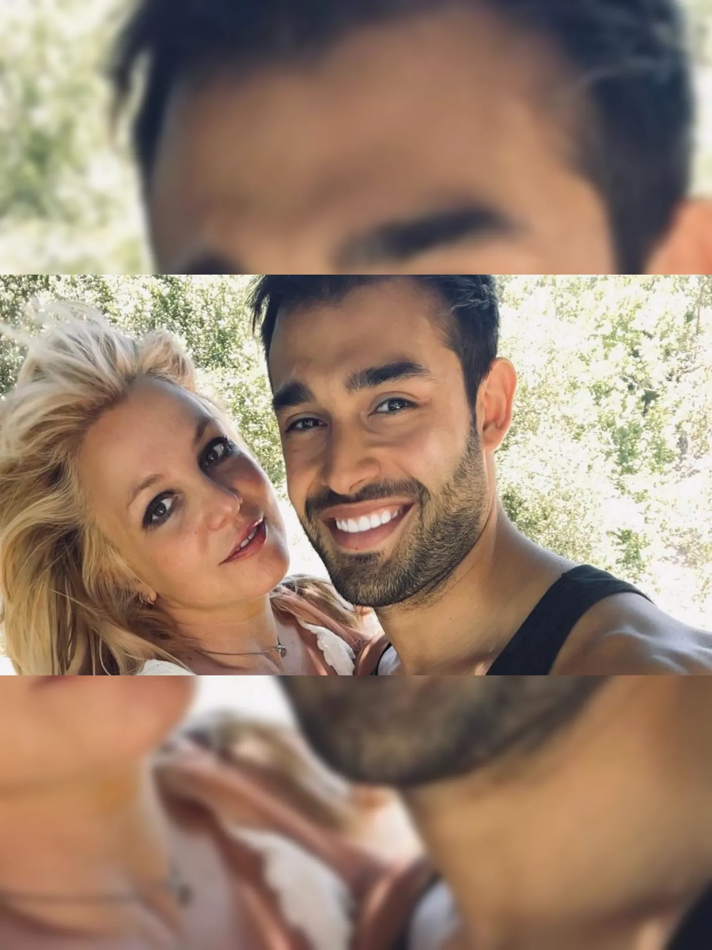 Britney e Sam estão juntos desde 2016