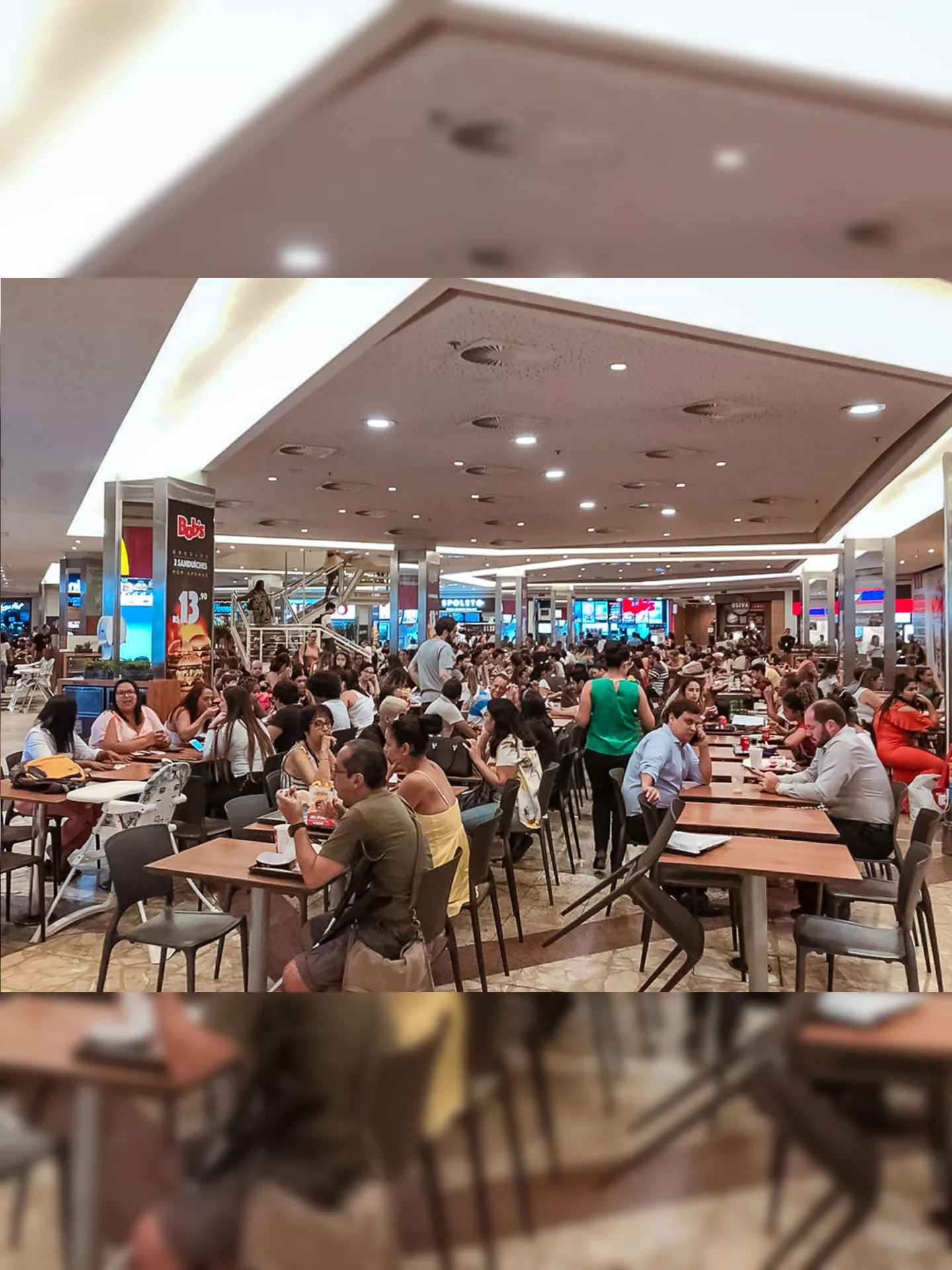 Praças de alimentação dos shoppings vão ter novo horário