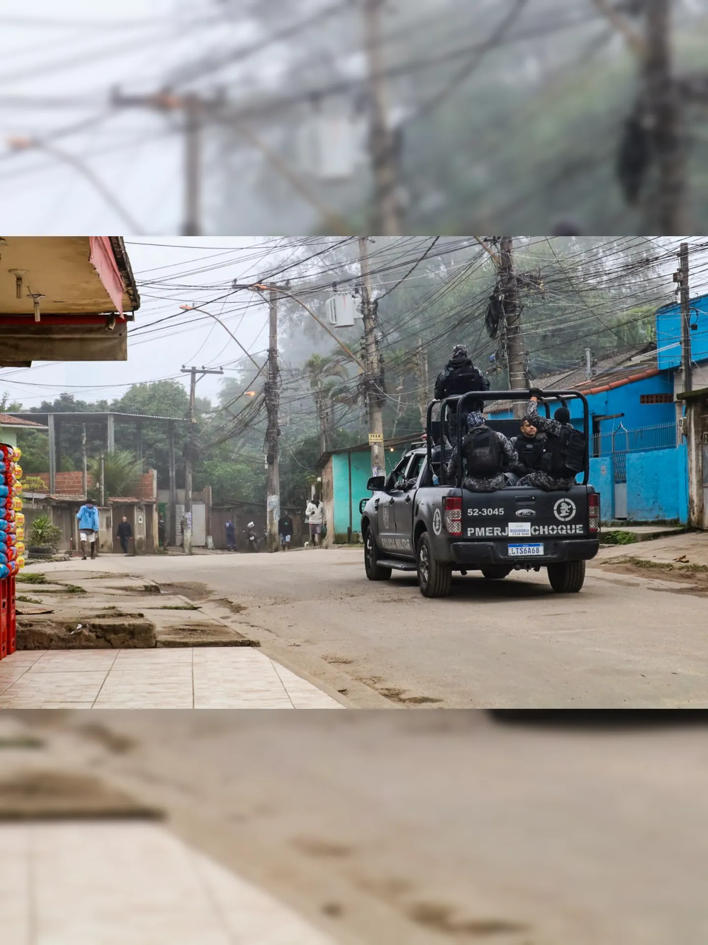 A Polícia Militar ocupa o Complexo do Salgueiro desde a última quarta-feira (15)