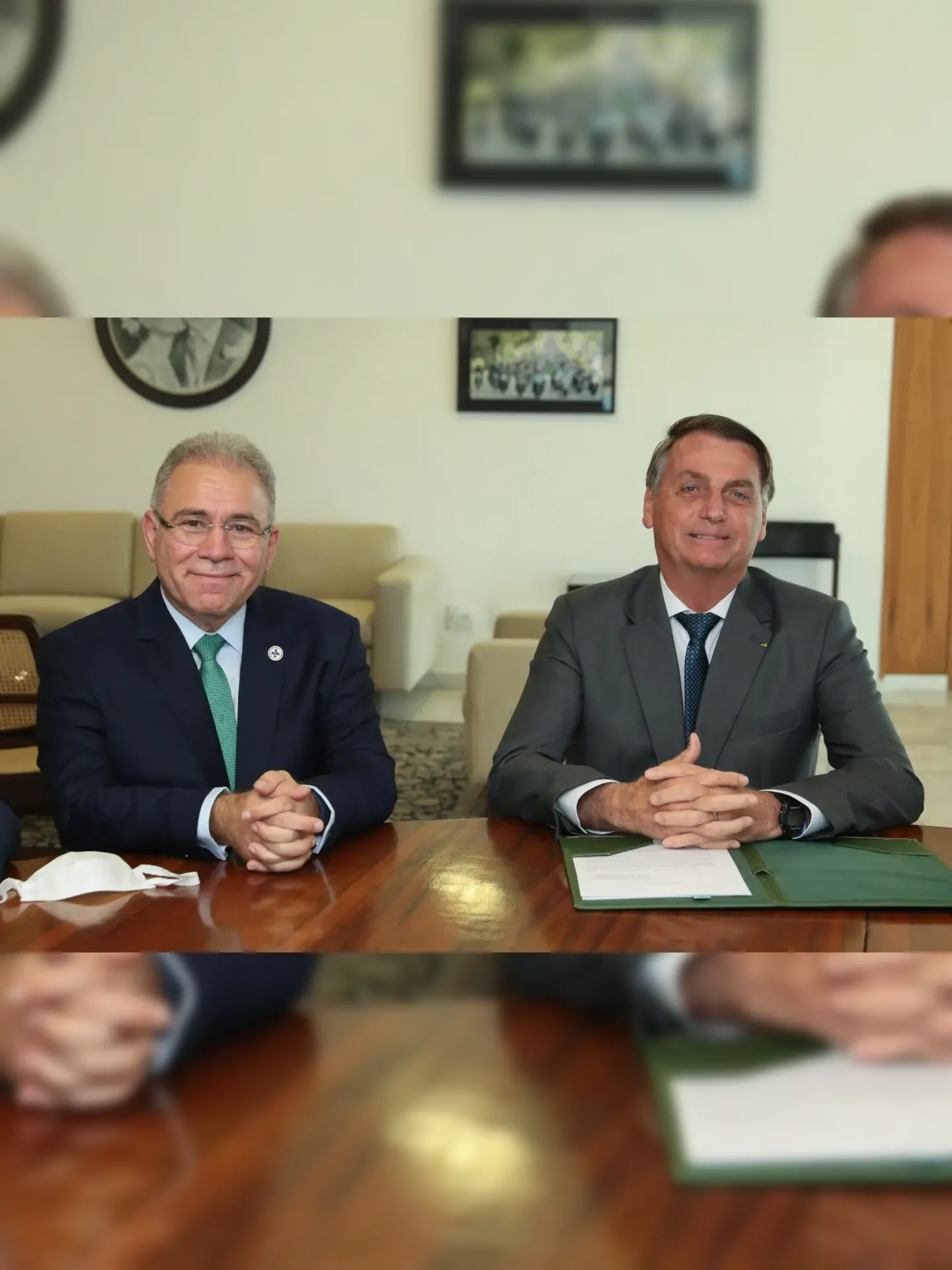 Bolsonaro e Marcelo Queiroga são alvos da oposição.