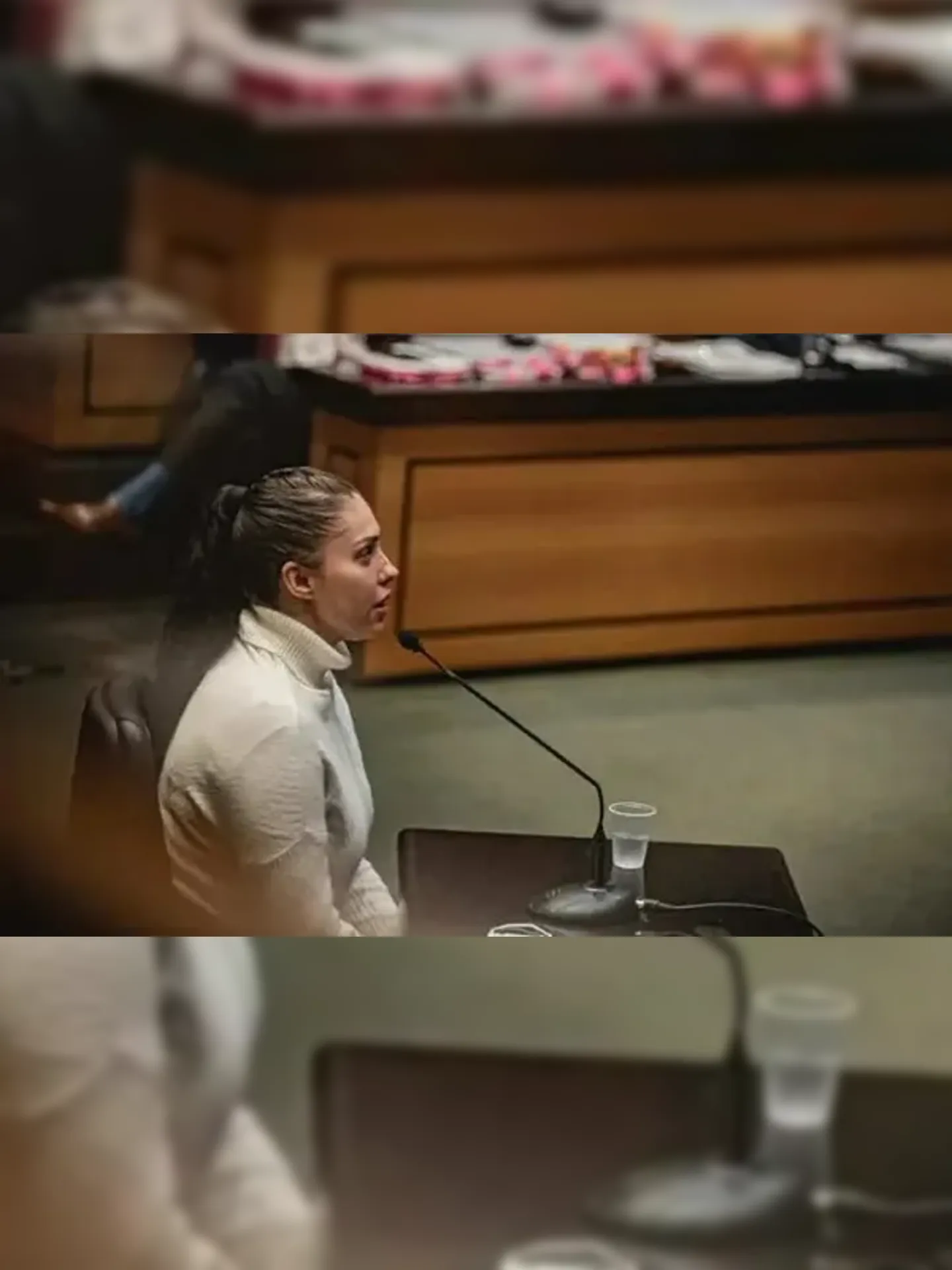 Monique está presa  por ser acusada de envolvimento na morte do filho Henry Borel.