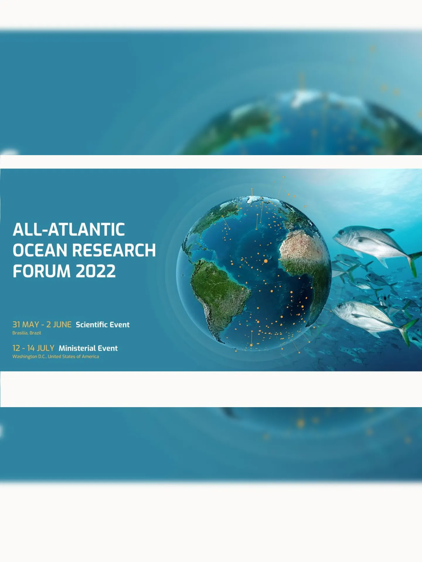 A assinatura da declaração ocorreu durante o evento ministerial que integra o Fórum 2022 de Pesquisa Oceânica de Todo o Atlântico