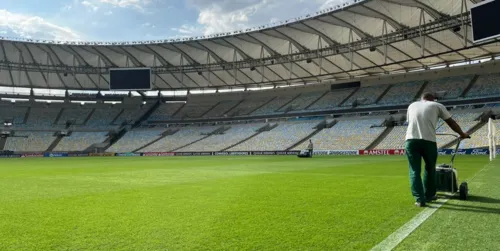 Maracanã volta à atividade após implantação de grama para inverno