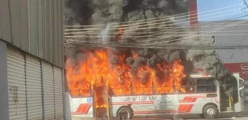 Operação terminou com protesto.