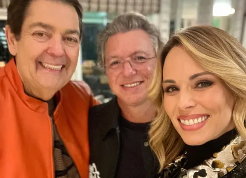 Imagem ilustrativa da imagem Saudade? Faustão recebe famosos globais em sua casa