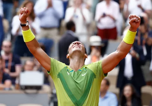 Interminável Nadal venceu mais uma disputa de Roland Garros