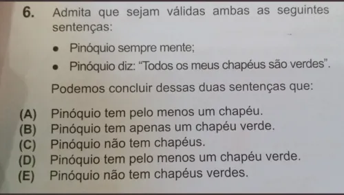 Questão foi alvo de piadas