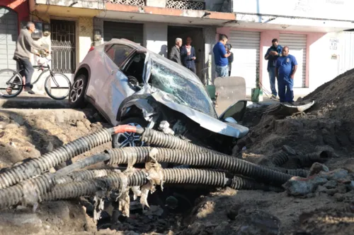 Apesar do susto, motorista teve apenas ferimentos leves