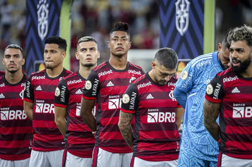 Bruno Henrique sofreu uma grave lesão contra o Cuiabá.