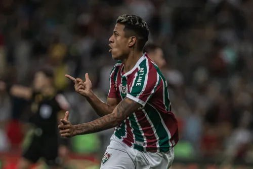 Matheus Martins marcou seu primeiro gol como profissional no Maracanã diante do Avaí