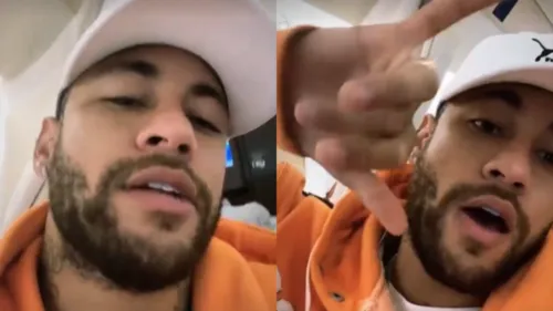 Neymar fala sobre pouso inesperado: "Foi só um susto"