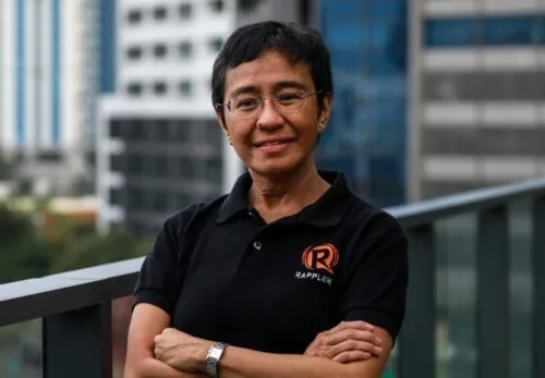 Maria Ressa é considerada uma referência do jornalismo