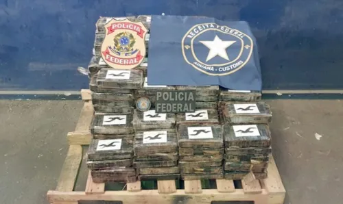 Exemplo de apreensão de materiais feito pela Polícia Federal