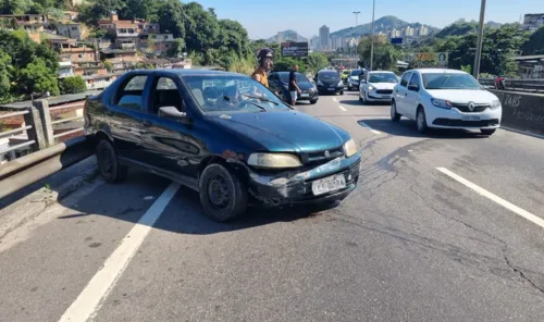 Motorista tentou seguir seu caminho