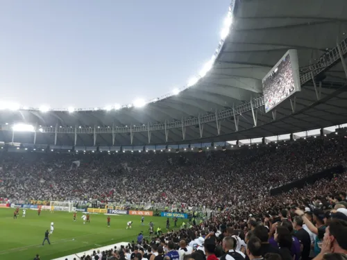 Maracanã estava lotado para jogo decisivo.