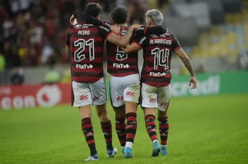 Pedro, Gabigol e Arrascaeta foram fundamentais na vitória sobre o Galo