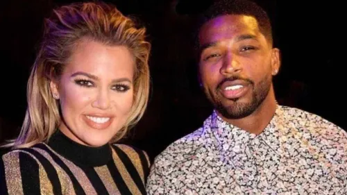 A socialite e Tristan Thompson já são pais de True Thompson