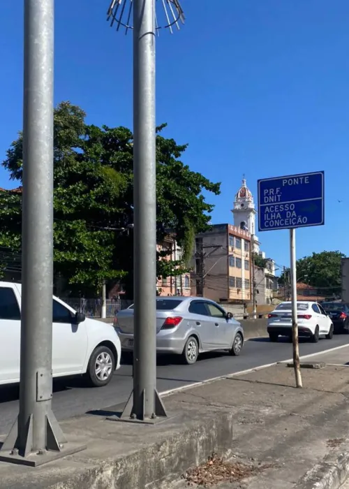 Acidente na Ponte tem reflexo em Niterói