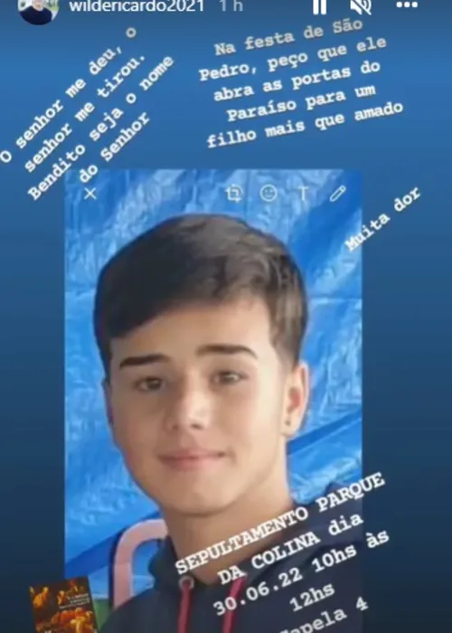 Lorenzo é filho de um pai religioso