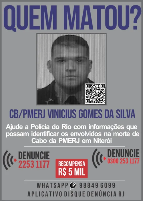 Recompensa é de R$ 5 mil para informações.