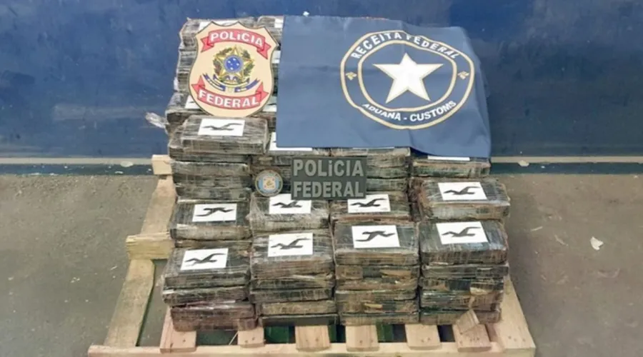 Exemplo de apreensão de materiais feito pela Polícia Federal