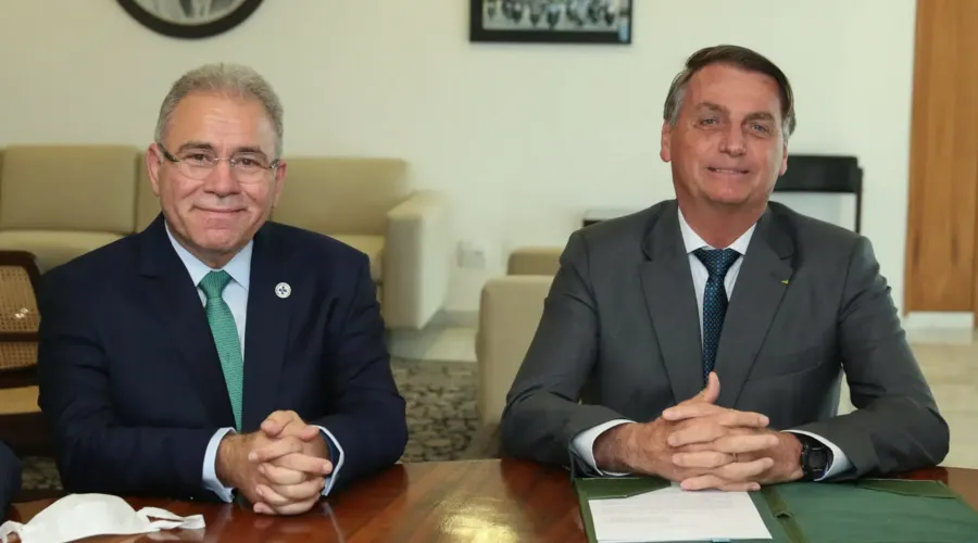 Bolsonaro e Marcelo Queiroga são alvos da oposição.