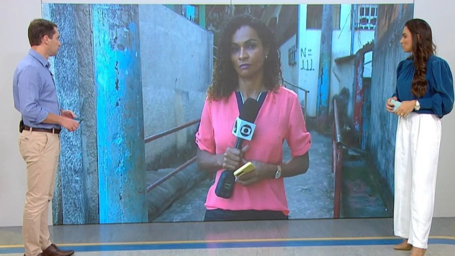 Daniela Carla é repórter da TV Gazeta, afiliada da TV Globo do Espírito Santo