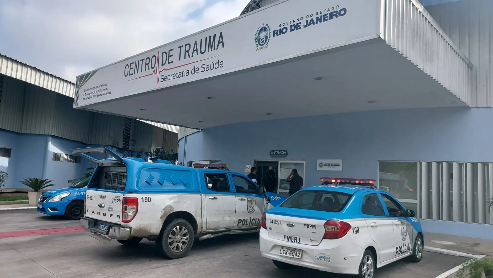 Baleados são encaminhados para Hospital Estadual Alberto Torres (Heat)