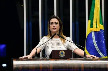 A candidata do União Brasil, Soraya Thronicke