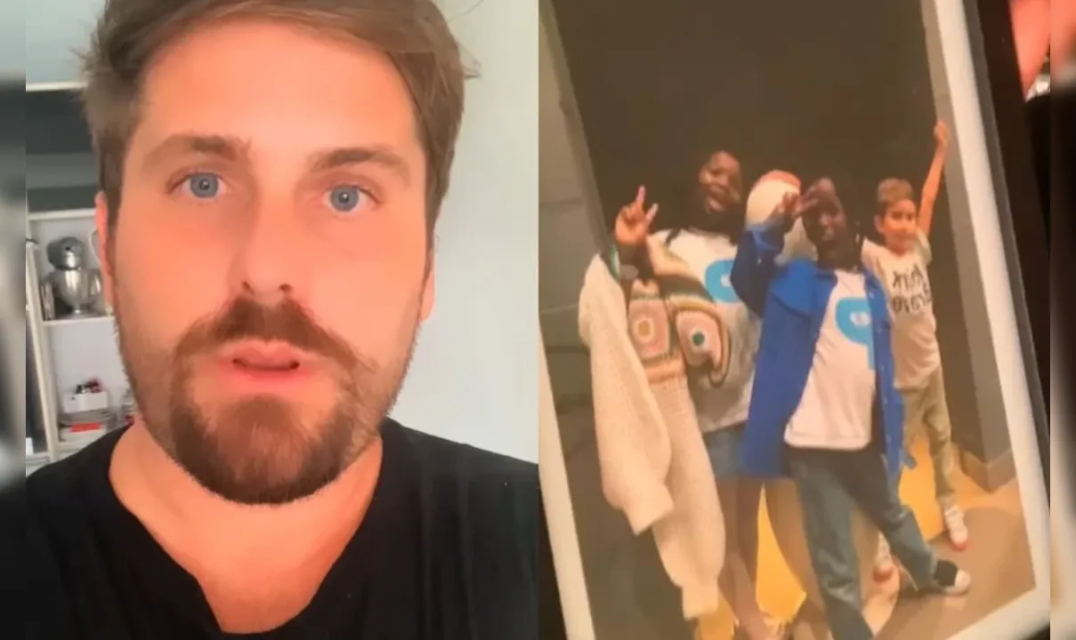 Thiago publicou o vídeo elogiando a atitude da cunhada