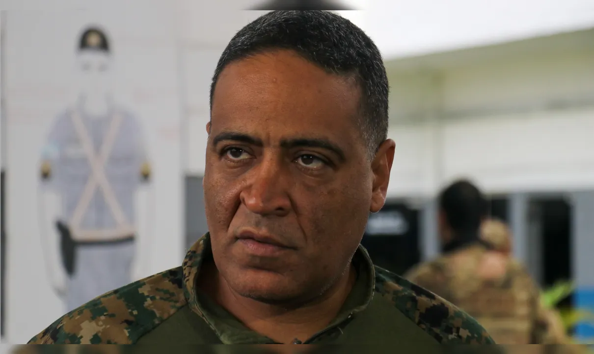 Coronel Uirá Nascimento, comandante do Batalhão de Operações Especiais (Bope)