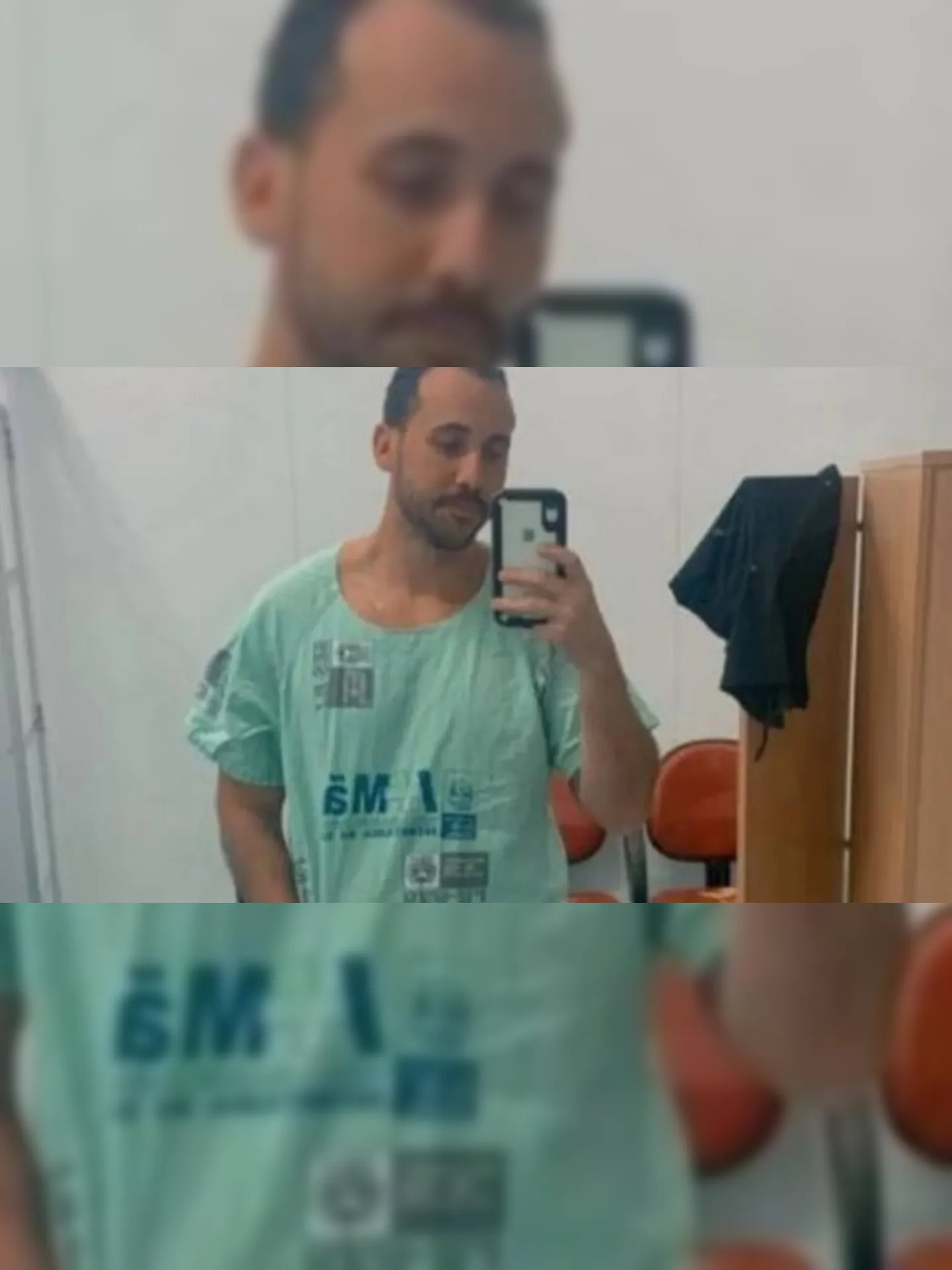 Giovanni Quintela foi flagrado colocando o pênis na boca da paciente durante parto no Hospital Estadual da Mulher Heloneida Studart