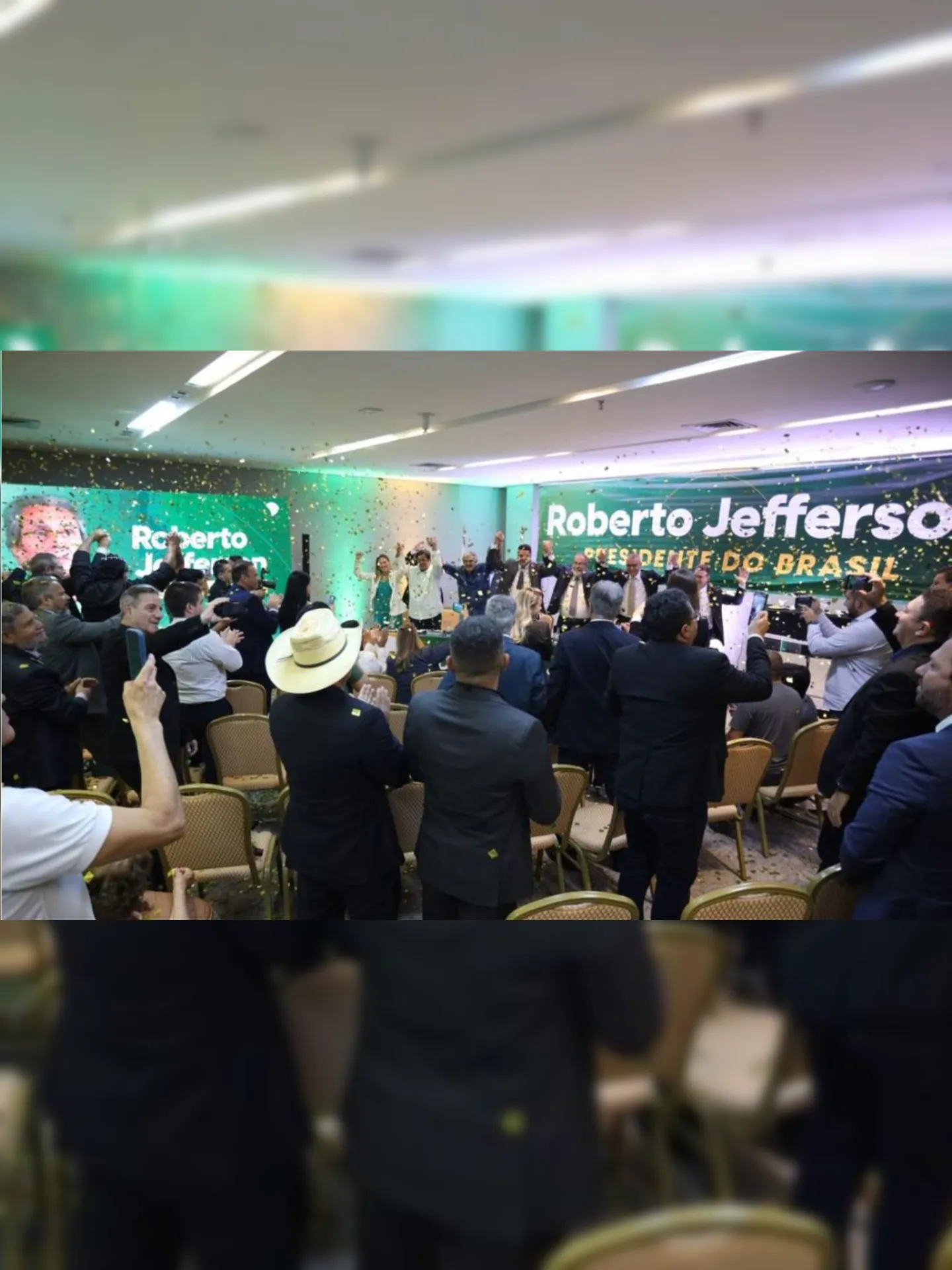 Roberto Jefferson teve seu nome aclamado por unanimidade