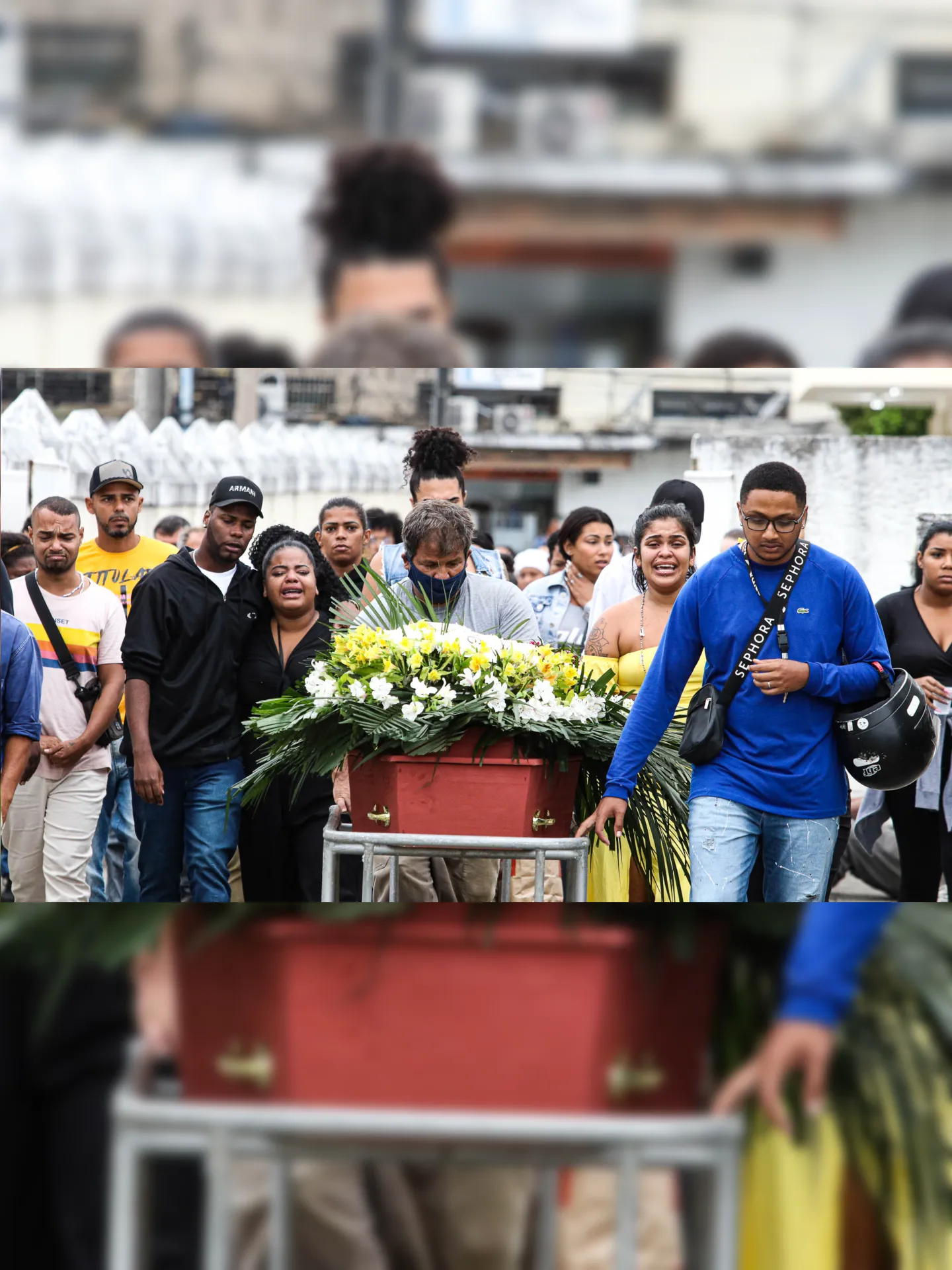 Corpo de Luiz Henrique foi enterrado no Cemitério do Maruí