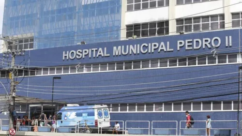 Criança foi levada para o Hospital Municipal Pedro ll em estado grave