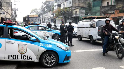 Policiais reforçaram patrulhamento na região