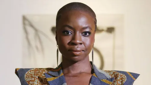 Danai Gurira participava da convenção pop, San Diego Comic Con