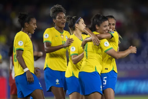 Seleção feminina vem atropelando adversárias na Copa América