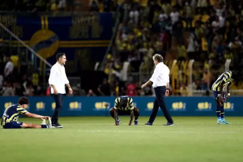 Jorge Jesus não tiveram sucesso no primeiro desafio juntos pelo Fener