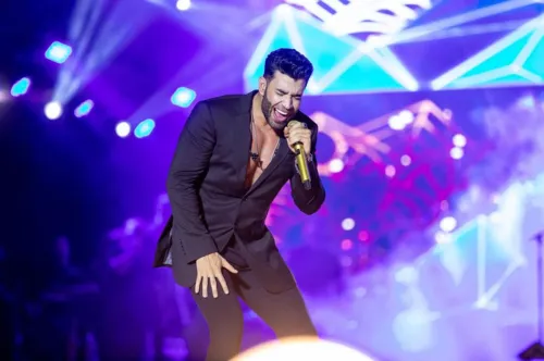 Gusttavo Lima durante show