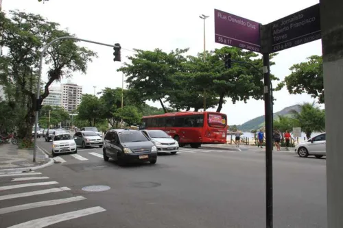 Trecho da Avenida Jornalista Alberto Torres, via que receberá entre 60 a 80 mil pessoas