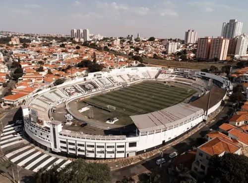 Tradicional Estádio Moisés Lucarelli recebe duelo entre alvinegros