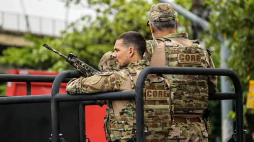 Ação contou com o Bope, BAC e Core